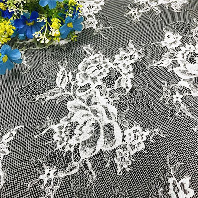Lace Fabric Nylon Thread Dress Nylon for Women's Wear Wholesale Suppli 8